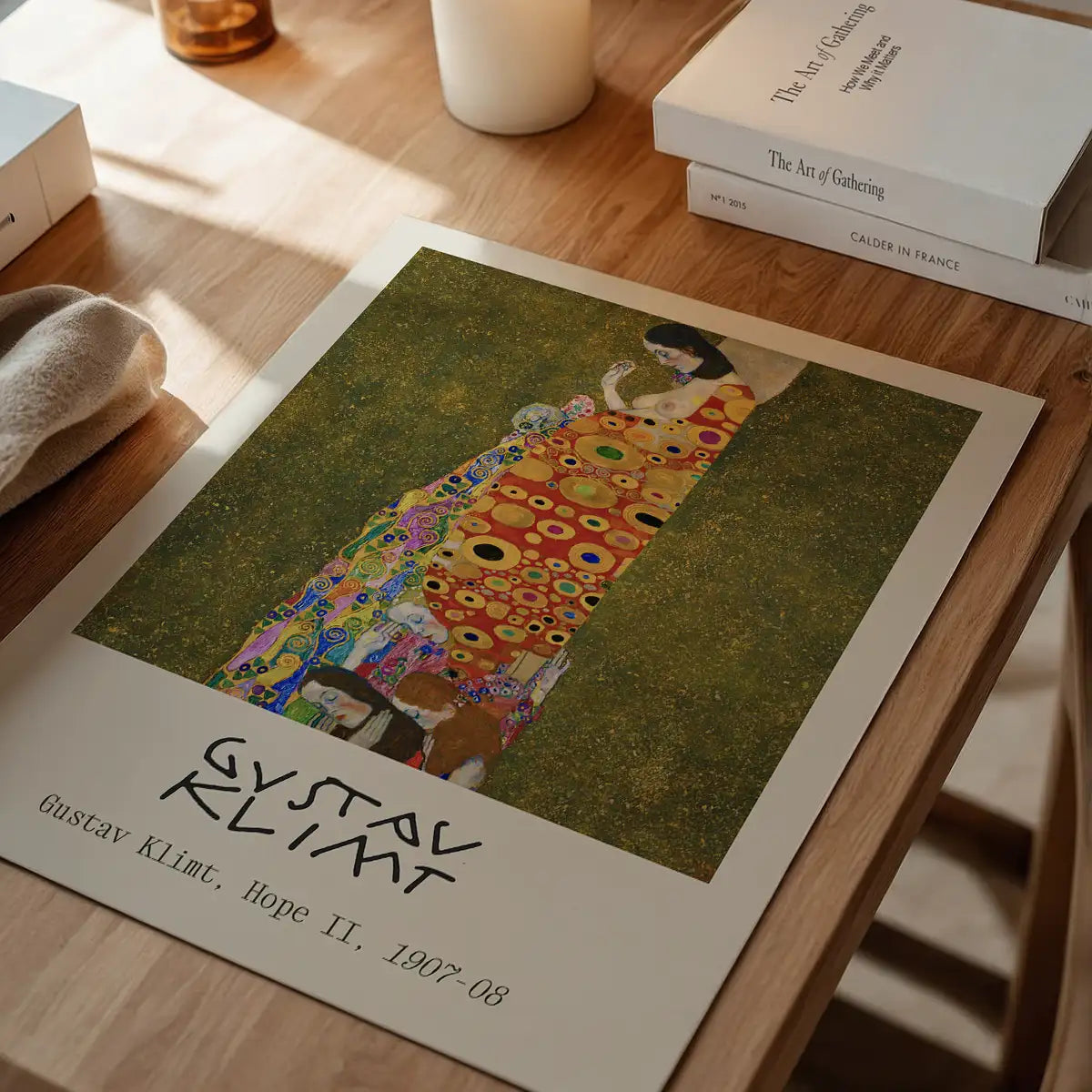 Gustav Klimt Hope II Artist Poster