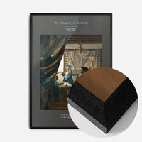 Johannes Vermeer The Allegory Of Painting Artist Poster