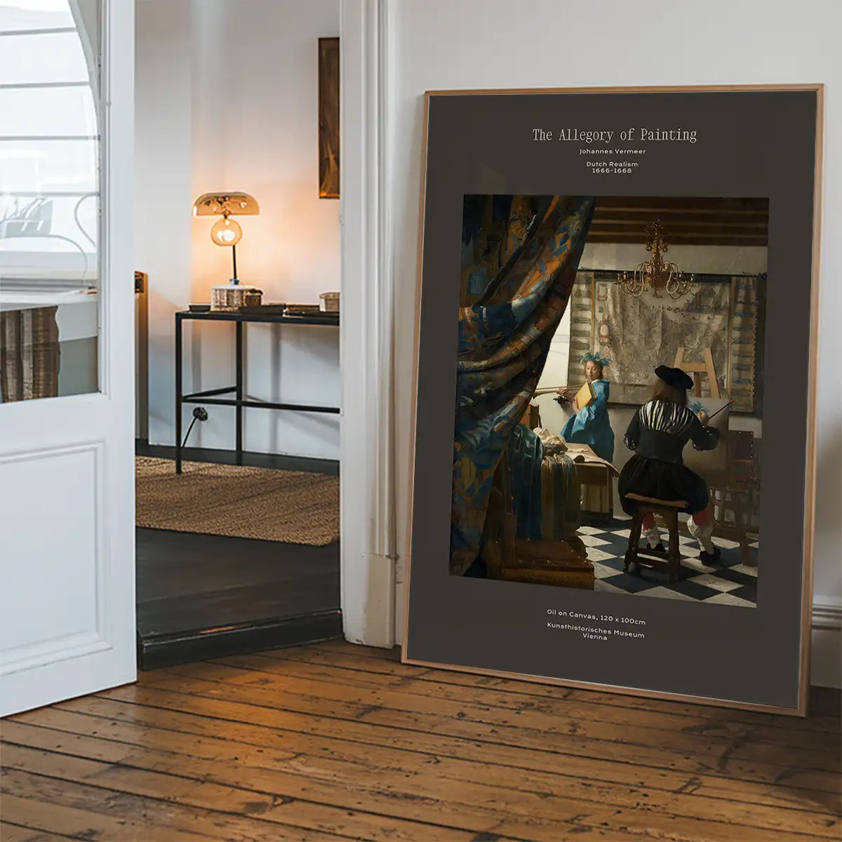 Johannes Vermeer The Allegory Of Painting Artist Poster