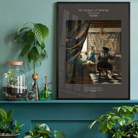 Johannes Vermeer The Allegory Of Painting Artist Poster