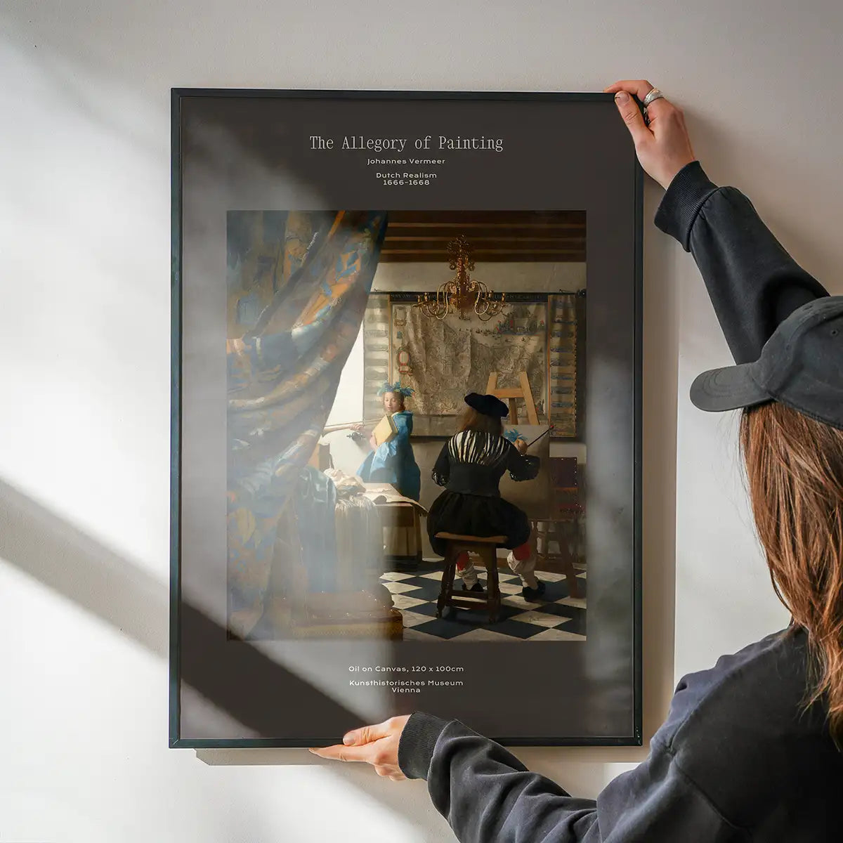 Johannes Vermeer The Allegory Of Painting Artist Poster