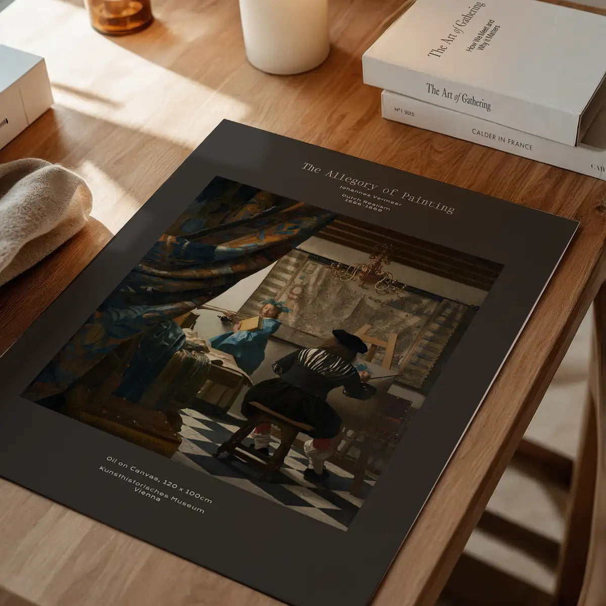 Johannes Vermeer The Allegory Of Painting Artist Poster