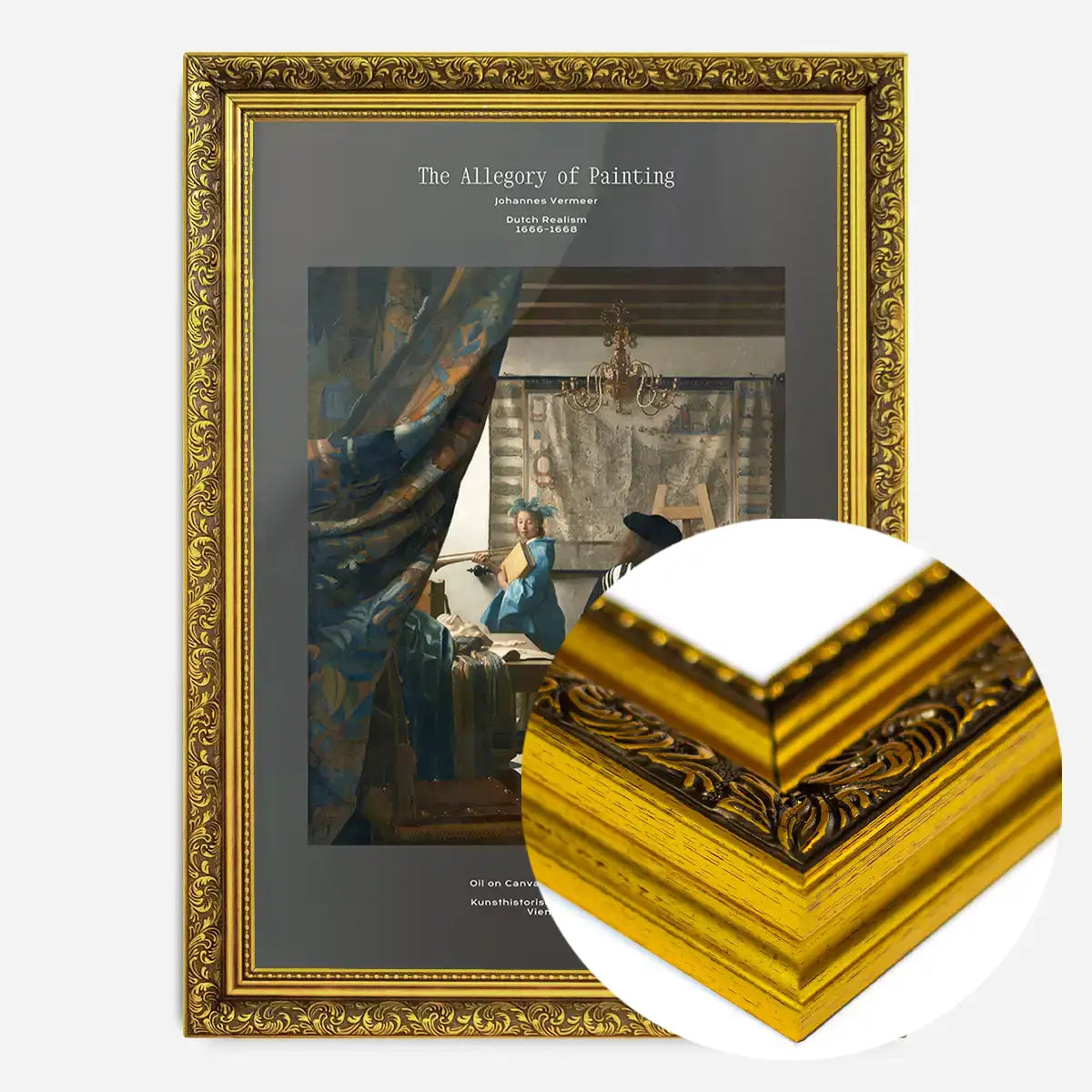 Johannes Vermeer The Allegory Of Painting Artist Poster