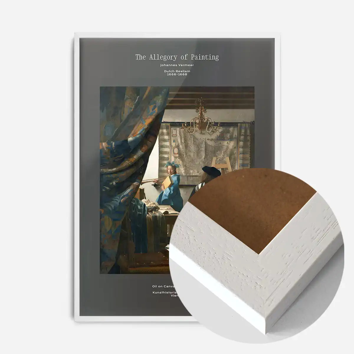 Johannes Vermeer The Allegory Of Painting Artist Poster