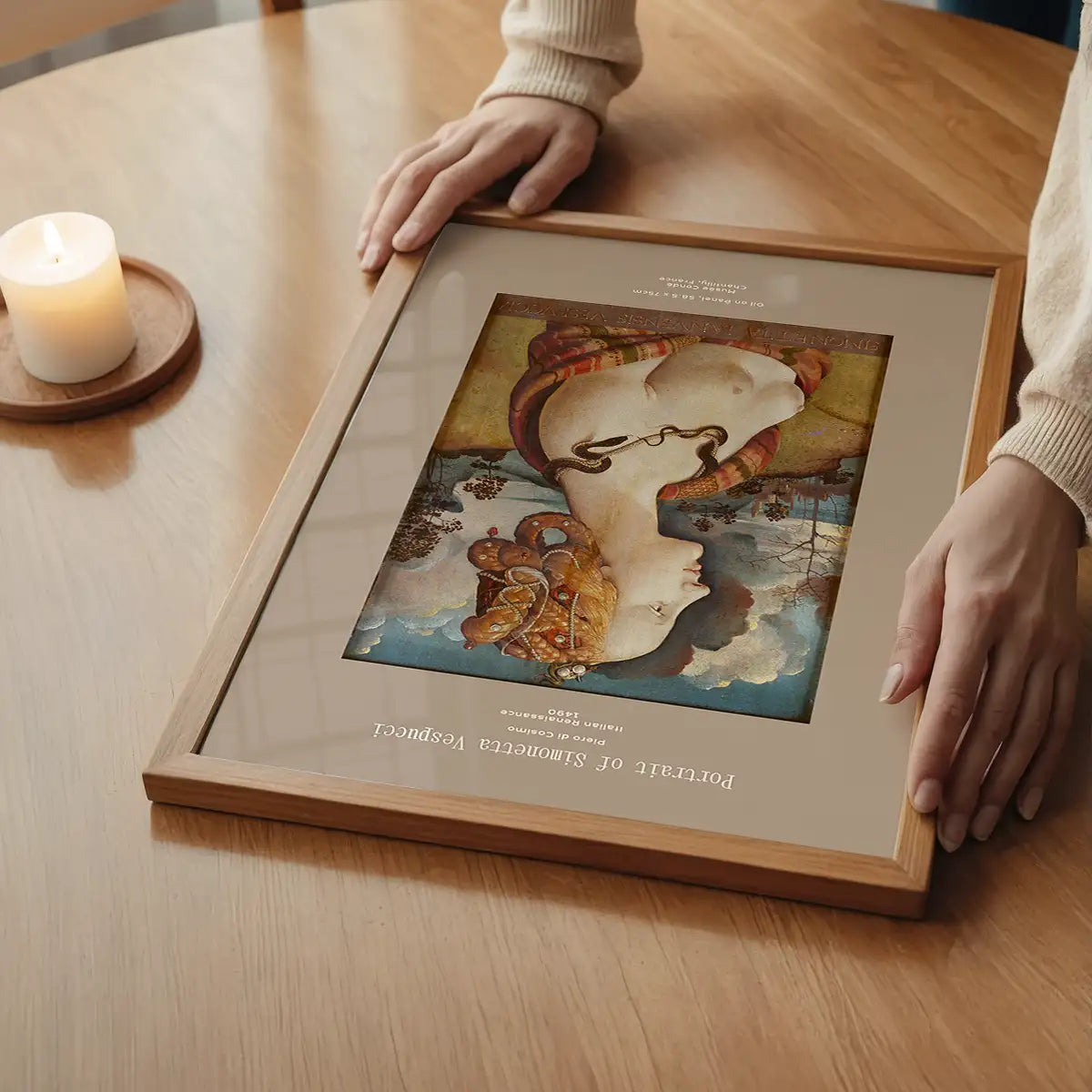 Piero di Cosimo Portrait Of Simonetta Vespucci Artist Poster