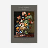 Rachel Ruysch Still Life With Flowers Artist Poster