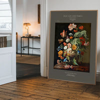 Rachel Ruysch Still Life With Flowers Artist Poster