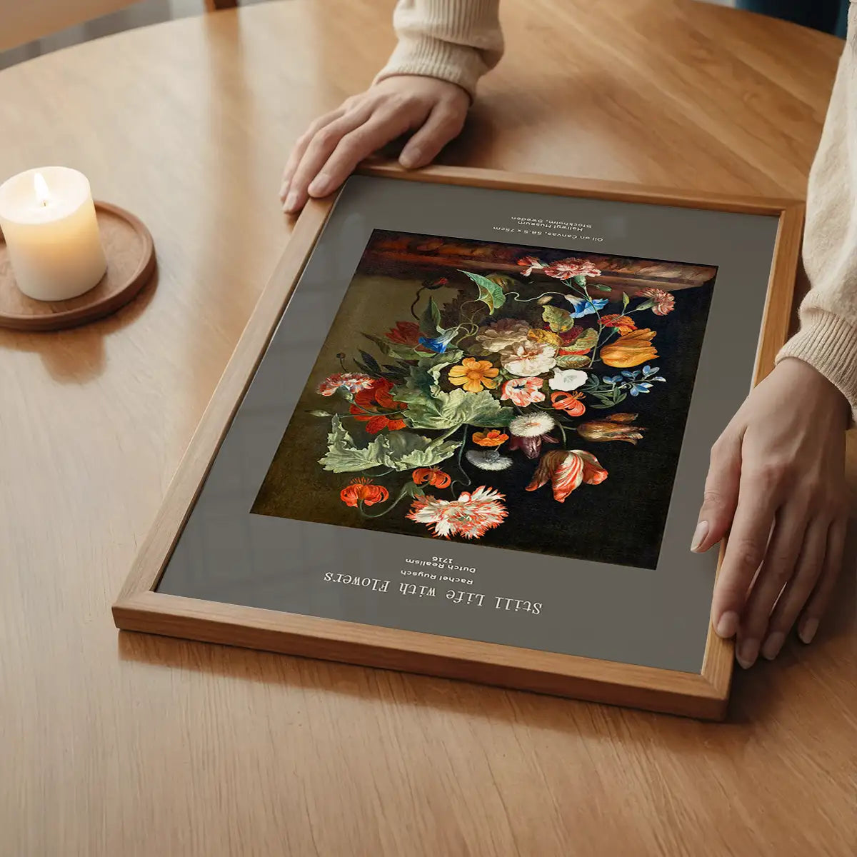 Rachel Ruysch Still Life With Flowers Artist Poster