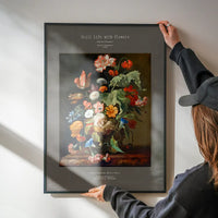 Rachel Ruysch Still Life With Flowers Artist Poster