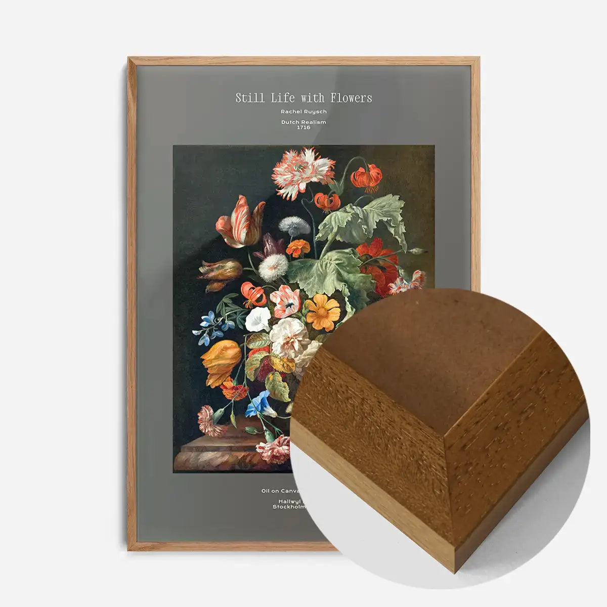 Rachel Ruysch Still Life With Flowers Artist Poster