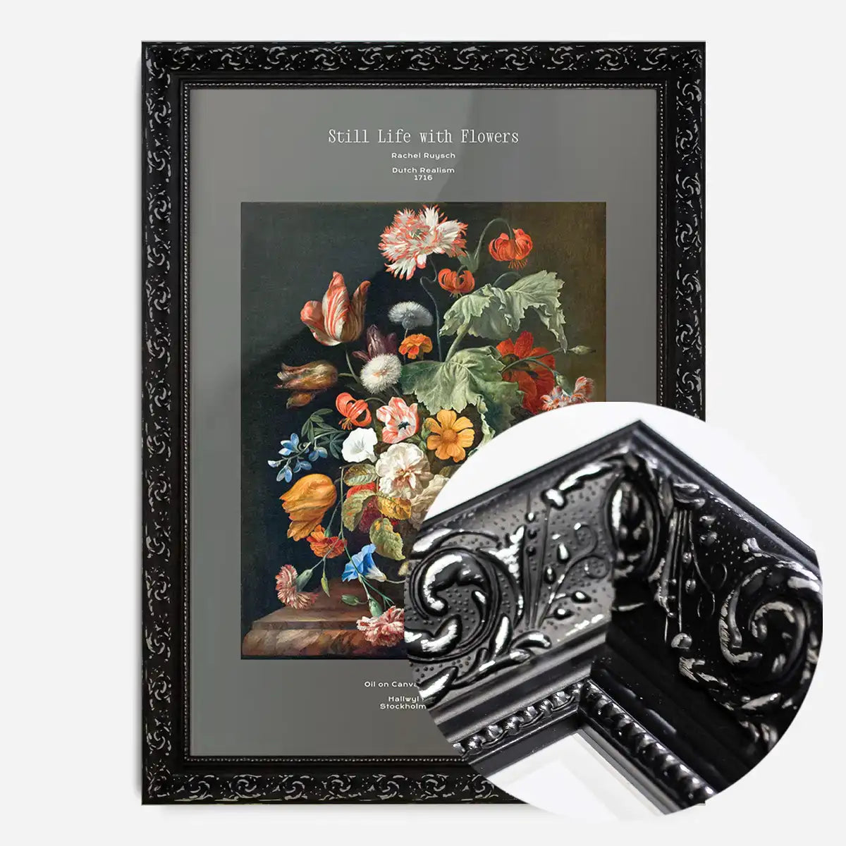 Rachel Ruysch Still Life With Flowers Artist Poster