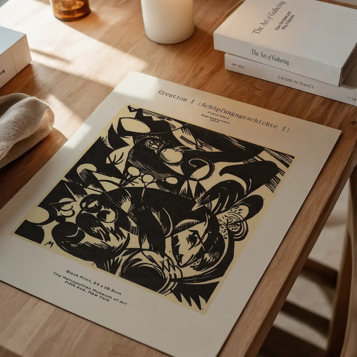 Franz Marc Creation I Artist Poster