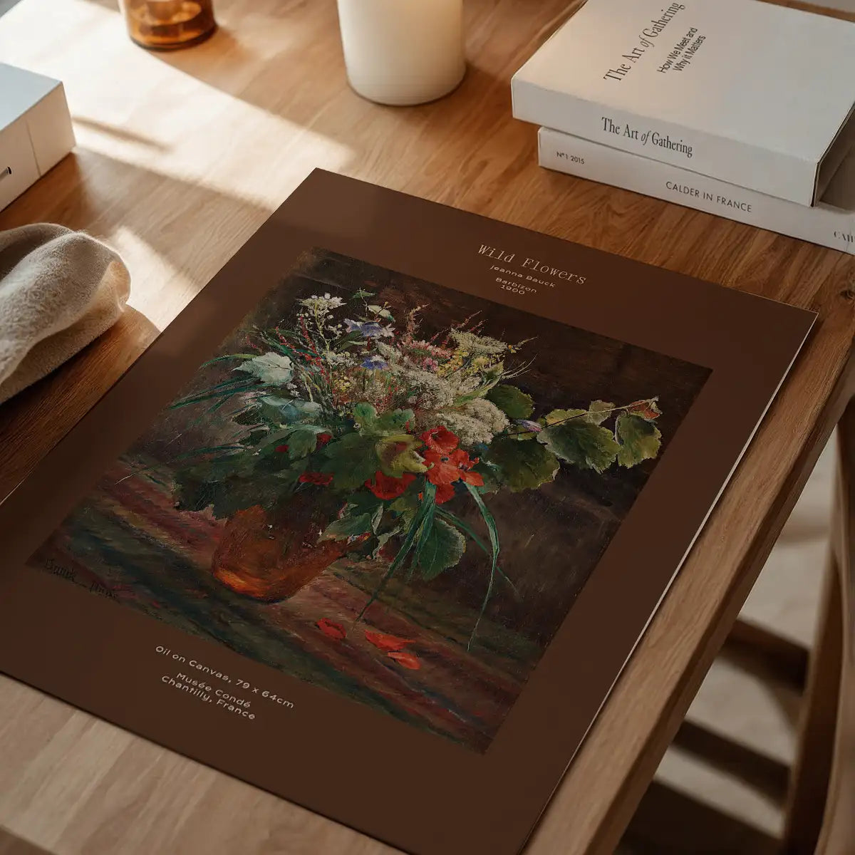 Jeanna Bauck Wild Flowers Poster