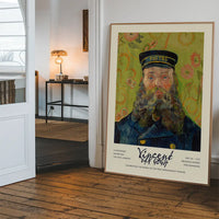 Vincent Van Gogh The Postman Exhibition Poster