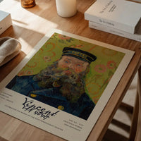 Vincent Van Gogh The Postman Exhibition Poster