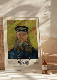 Vincent Van Gogh The Postman Exhibition Poster