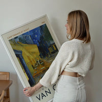 Vincent Van Gogh Cafe Terrace at Night Poster