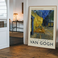 Vincent Van Gogh Cafe Terrace at Night Poster