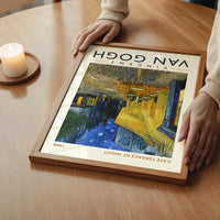 Vincent Van Gogh Cafe Terrace at Night Poster