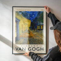 Vincent Van Gogh Cafe Terrace at Night Poster