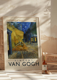 Vincent Van Gogh Cafe Terrace at Night Poster