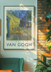 Vincent Van Gogh Cafe Terrace at Night Poster