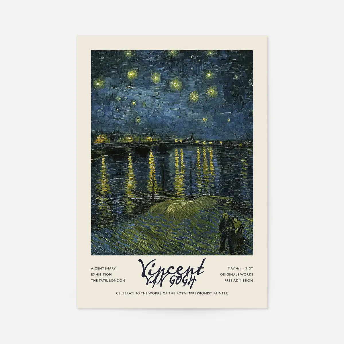 Vincent Van Gogh Starry Night Poster