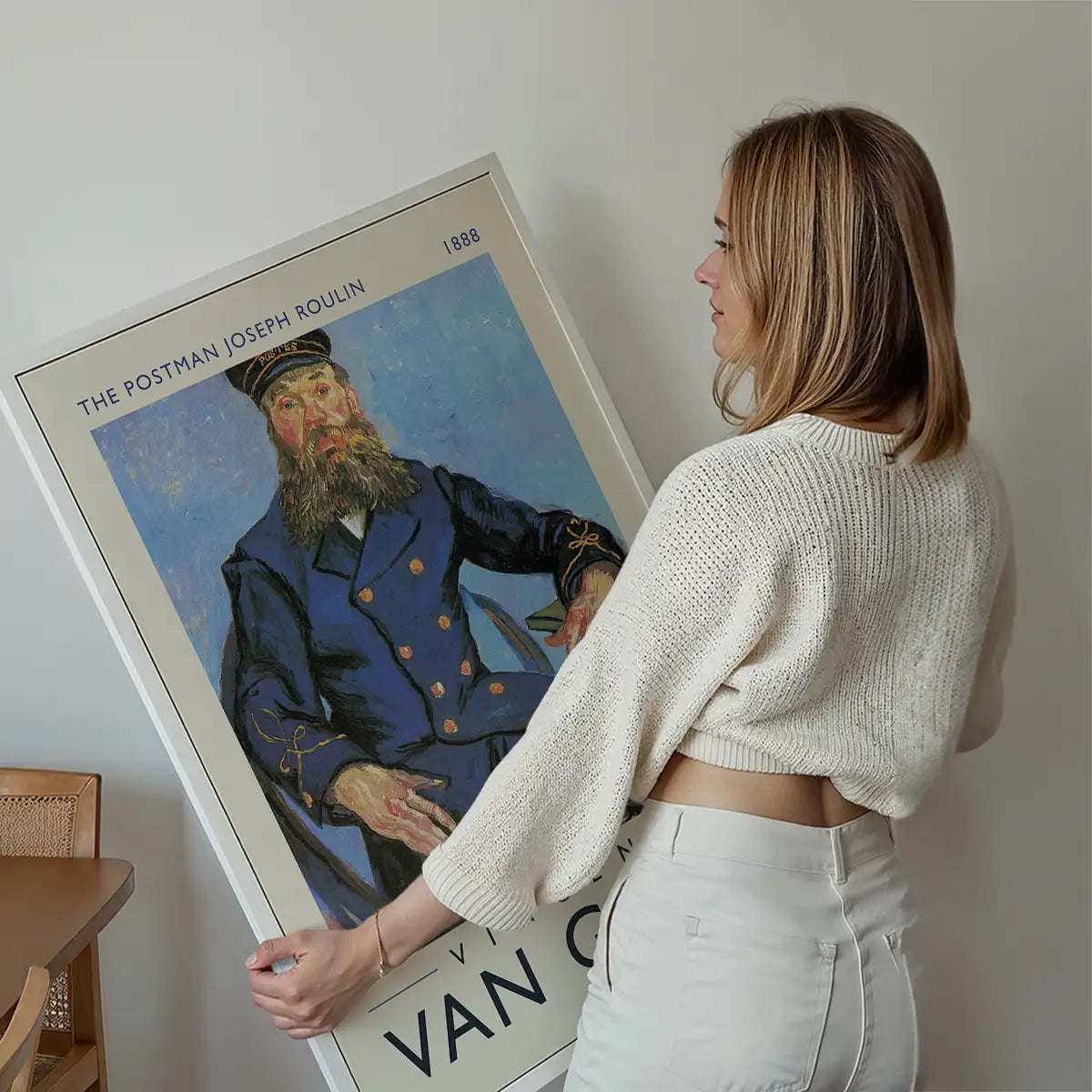 Vincent Van Gogh The Postman Joseph Roulin Poster