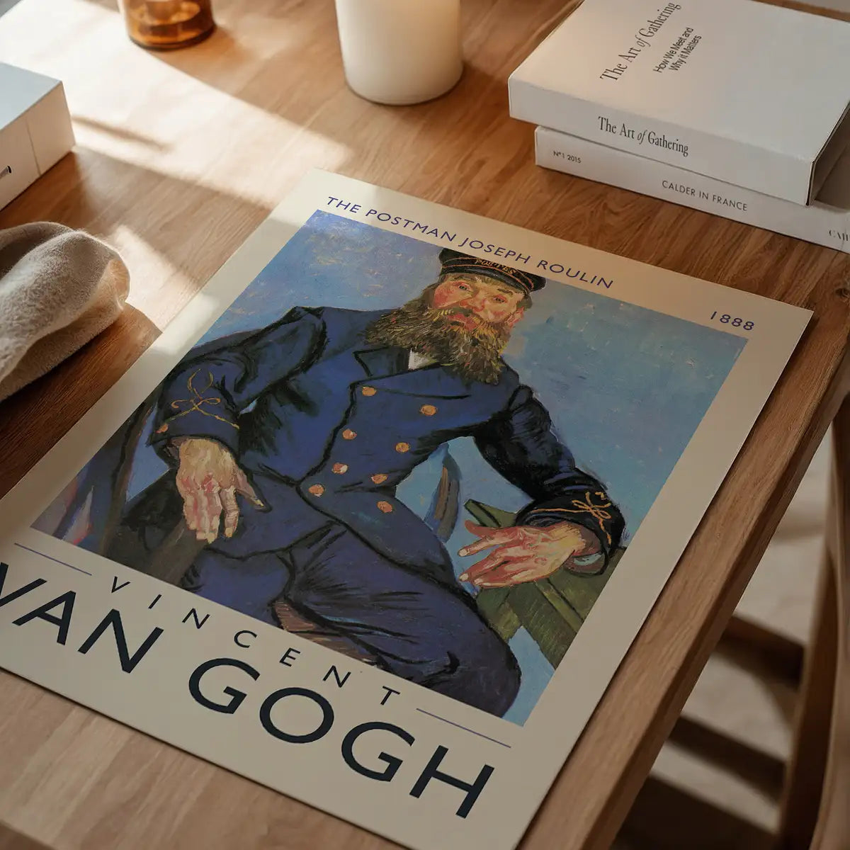 Vincent Van Gogh The Postman Joseph Roulin Poster