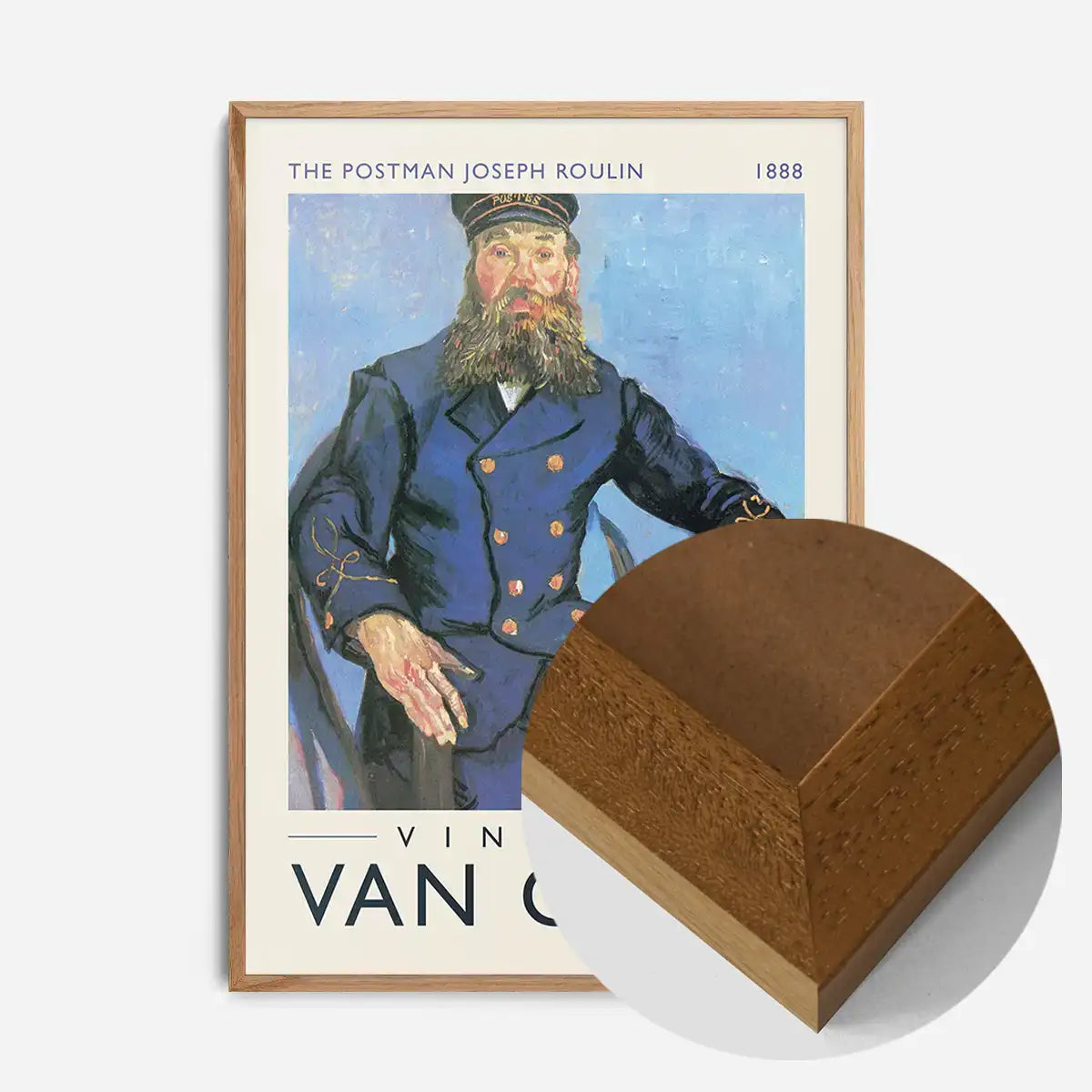 Vincent Van Gogh The Postman Joseph Roulin Poster
