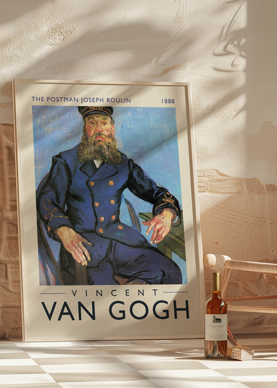 Vincent Van Gogh The Postman Joseph Roulin Poster