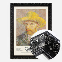 Vincent Van Gogh Self Portrait with straw hat poster