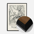 Black Wood Frame