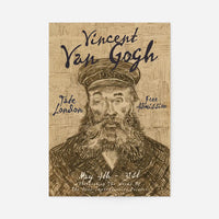 Vincent Van Gogh Postman Sketch Exhibition Poster
