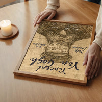 Vincent Van Gogh Postman Sketch Exhibition Poster