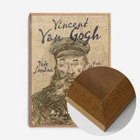 Vincent Van Gogh Postman Sketch Exhibition Poster