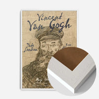Vincent Van Gogh Postman Sketch Exhibition Poster