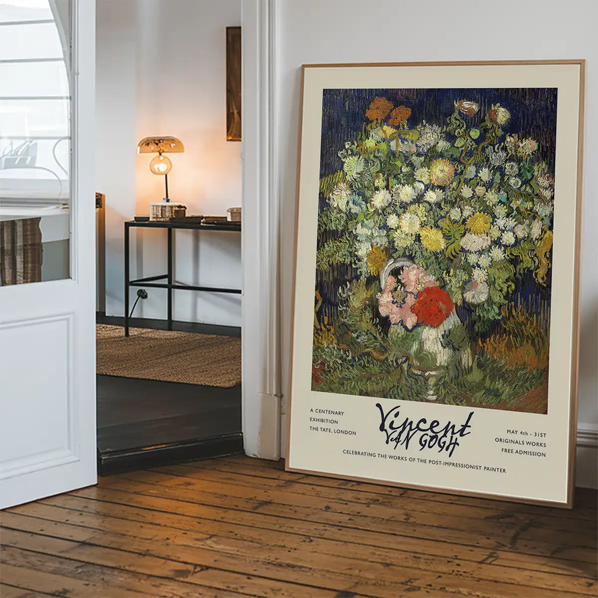Vincent Van Gogh Bouquet of Flowers Exhibition Poster
