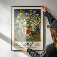 Vincent Van Gogh Bouquet of Flowers Exhibition Poster