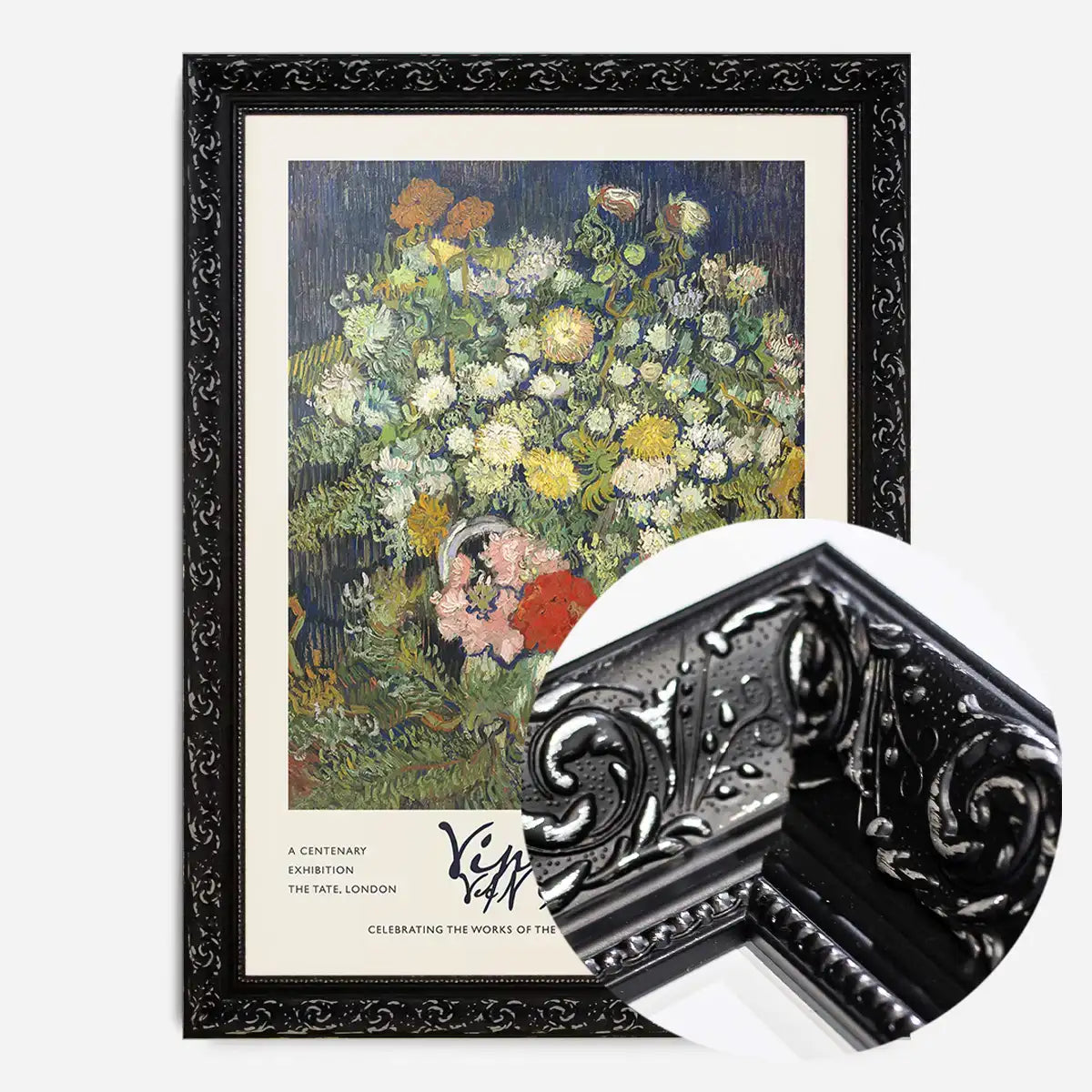 Vincent Van Gogh Bouquet of Flowers Exhibition Poster