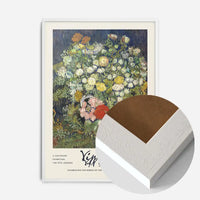 Vincent Van Gogh Bouquet of Flowers Exhibition Poster