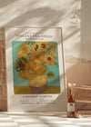 Vincent Van Gogh Sunflowers centenary exhibition poster
