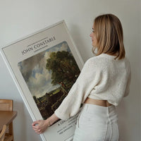 John Constable centenary exhibition poster