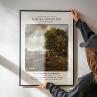 John Constable centenary exhibition poster