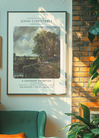 John Constable centenary exhibition poster