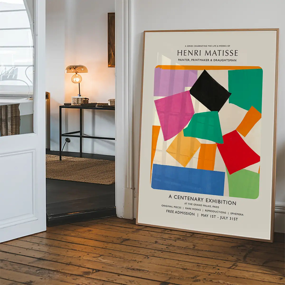 Matisse paper cutouts centenary exhibition poster – InkAndDrop