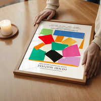 Matisse paper cutouts centenary exhibition poster