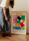 Matisse paper cutouts centenary exhibition poster