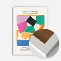 Matisse paper cutouts centenary exhibition poster