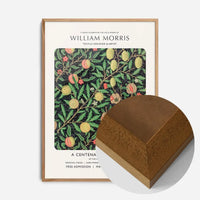 William Morris Leaves Pattern centenary exhibition poster